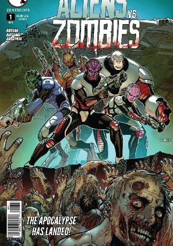 Aliens vs. Zombies 1-5 (cała seria) - Joe Brusha