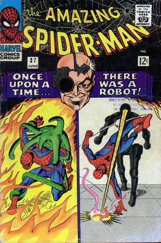 Amazing Spider-Man - #037 - Once Upon a Time, There Was a Robot...! - Stan Lee