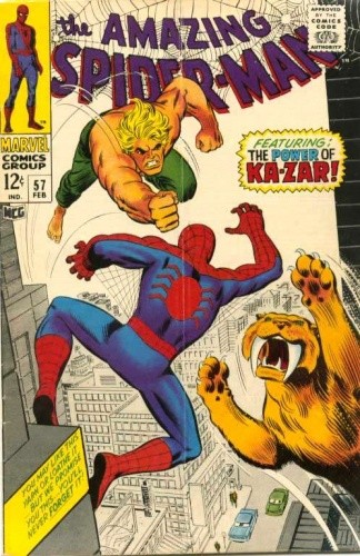 Amazing Spider-Man - #057 - The Coming of Ka-Zar! - John Romita Sr.