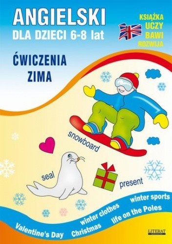 Angielski dla dzieci 6-8 lat. Ćwiczenia. Zima - Katarzyna Piechocka-Empel