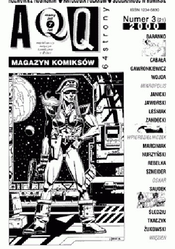 AQQ - Magazyn komiksów, nr 3 (21) / październik 2000 - Redakcja magazynu AQQ