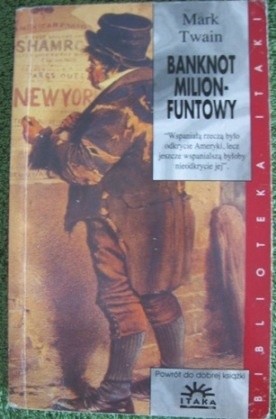 Banknot milionfuntowy i inne opowiadania - Mark Twain