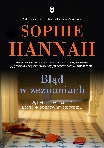 Błąd w zeznaniach - Sophie Hannah