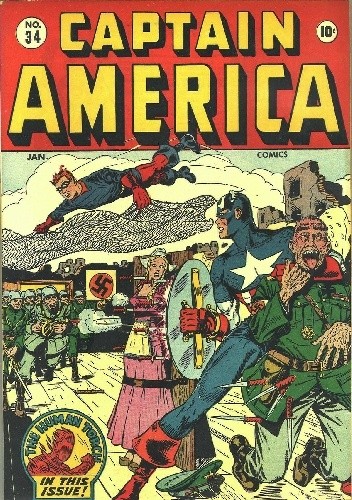 Captain America Comics Vol 1 34 - Syd Shores