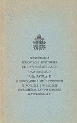 Christifideles laici - Jan Paweł II