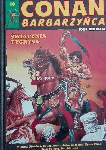 Conan Barbarzyńca. Tom 19 - Świątynia tygrysa - Bruce Jones