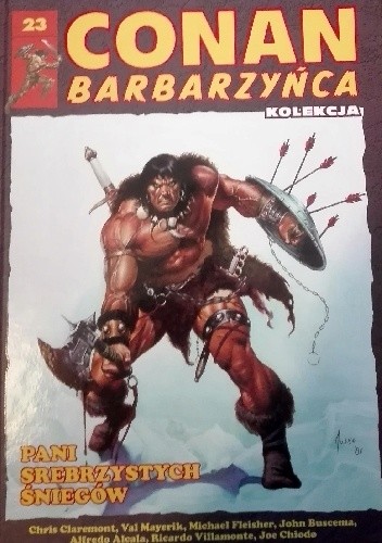 Conan Barbarzyńca. Tom 23 - Pani srebrzystych śniegów - Chris Claremont