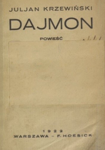 Dajmon - Julian Krzewiński