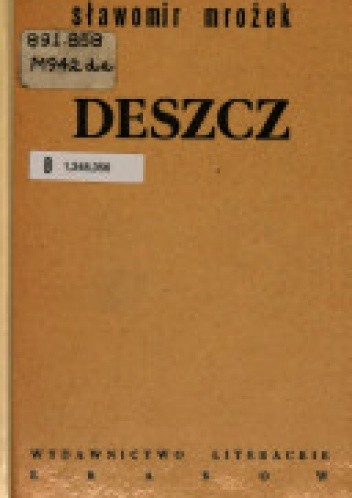 Deszcz - Sławomir Mrożek
