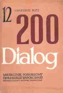 Dialog, nr 12 / grudzień 1972 - Ernest Bryll