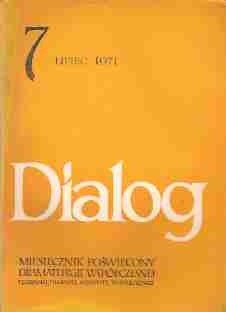 Dialog, nr 7 / lipiec 1971 - Jarosław Abramow-Newerly