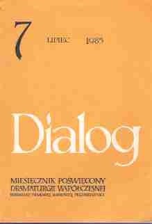 Dialog, nr 7 / lipiec 1985 - Georges Perec