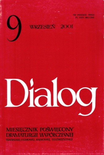 Dialog, nr 9 (538) / wrzesień 2001 - Jerzy Łukosz