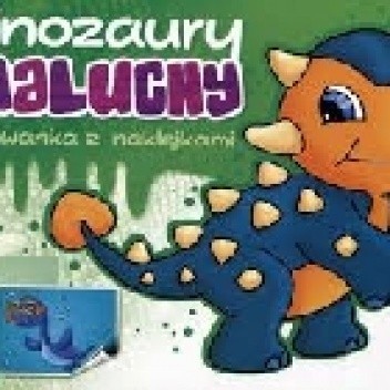 Dinozaury Maluchy. Malowanka z naklejkami. Część 1 - Jolanta Mróz