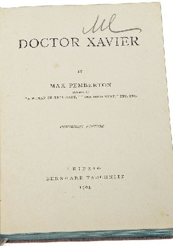 Doctor Xavier - Max Pemberton