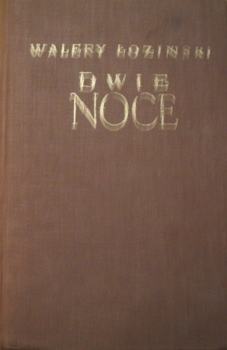 Dwie noce - Walery Łoziński