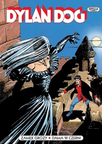 Dylan Dog: Zamek Grozy. Dama w czerni - Tiziano Sclavi