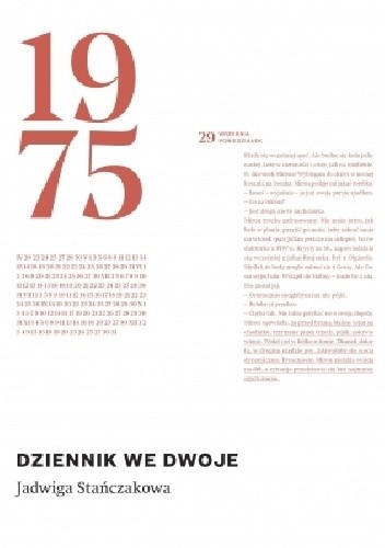 Dziennik we dwoje - Jadwiga Stańczakowa