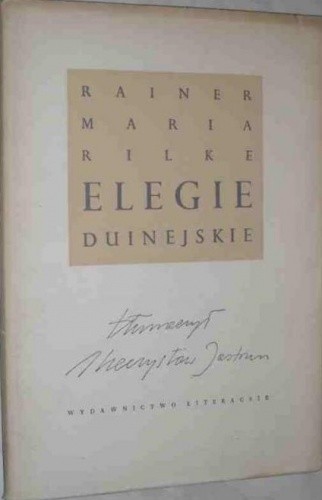 Elegie duinejskie - Rainer Maria Rilke