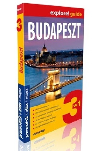 ExpressMap Budapeszt 3w1 explore! guide przewodnik + atlas + mapa - Monika Chojnacka