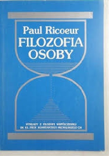 Filozofia osoby - Paul Ricoeur