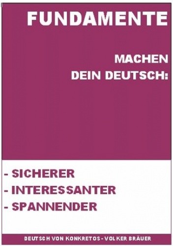 Fundamente für Deutsch - Volker Bräuer Jürgen