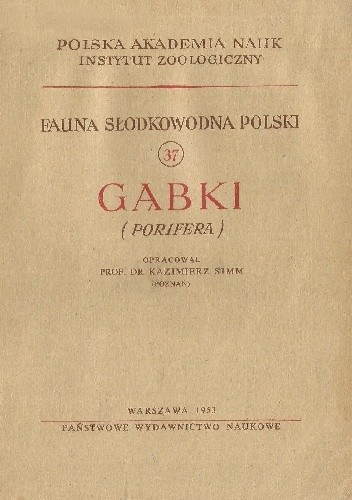 Gąbki (Porifera) - Kazmierz Simm