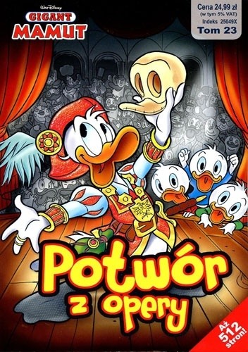Gigant Mamut 01/2016: Potwór z opery - Walt Disney