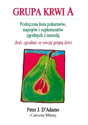 Grupa krwi A. Podręczna lista pokarmów, napojów i suplementów zgodnych z metodą 