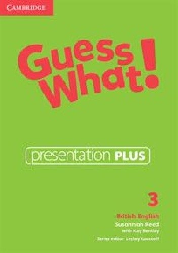 Guess What! 3 Presentation Plus - Susannah Reed