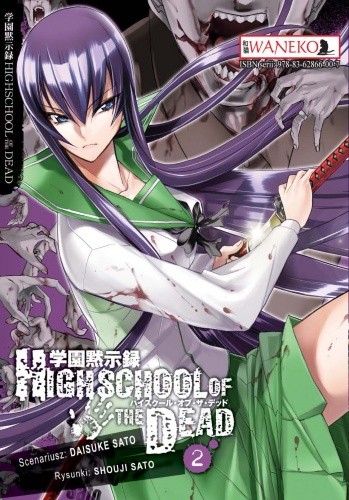 Highschool of the Dead tom 2 - Daisuke Sato