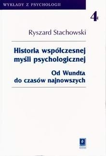 Historia współczesnej myśli psychologicznej - Ryszard Stachowski