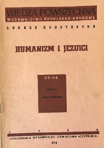 Humanizm i jezuici - Łukasz Kordubacha