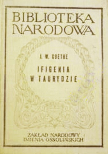 Ifigenia w Taurydzie - Johann Wolfgang von Goethe