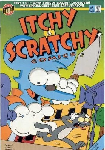 Itchy & Scratchy Comics #3 - When Bongos Collide Part 1 - Steve Vance