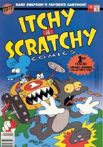 Itchy & Scratchy Comics #1 - Around the World in 80 Pieces - Steve Vance