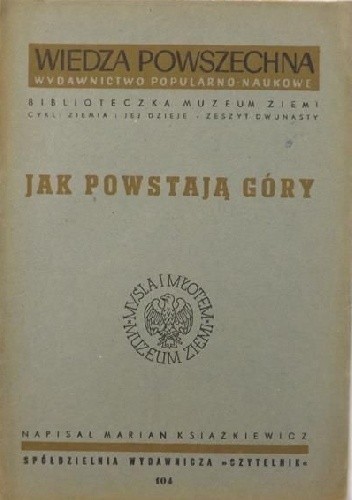 Jak powstają góry - Marian Książkiewicz
