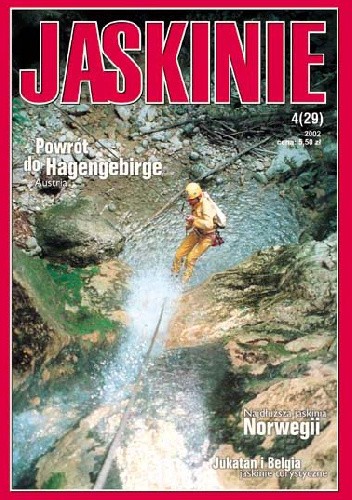 Jaskinie 4/2002 - Redakcja kwartalnika Jaskinie