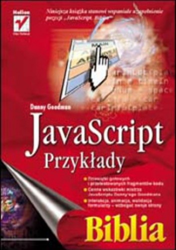 JavaScript - przykłady. Biblia - Goodman Danny