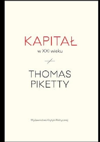 Kapitał w XXI wieku - Thomas Piketty
