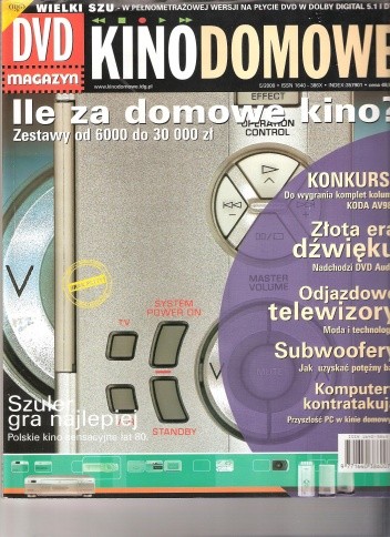 Kino domowe. DVD magazyn, maj 2000 - praca zbiorowa