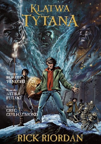 Klątwa Tytana. Powieść graficzna - Rick Riordan