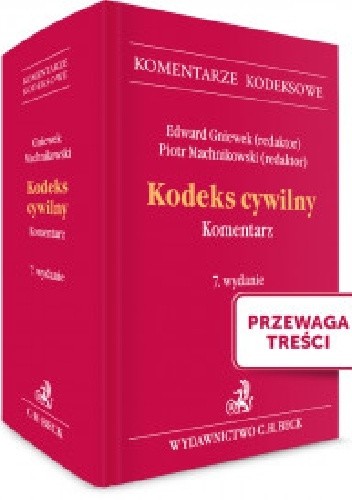 Kodeks cywilny. Komentarz - Jacek Gołaczyński
