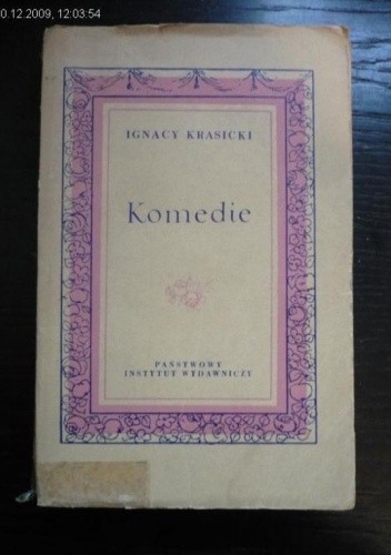 Komedie - Ignacy Krasicki