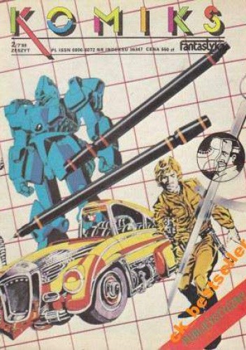 Komiks Fantastyka 2/7 '89 - Publicystyczny - Grzegorz Rosiński