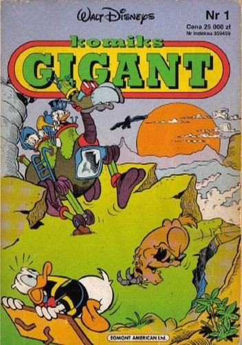 Komiks Gigant 1/92 - Walt Disney