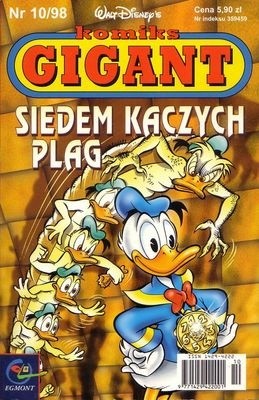 Komiks Gigant 10/98: Siedem kaczych plag - Walt Disney