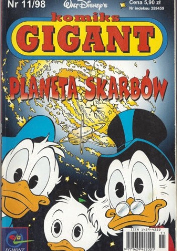 Komiks Gigant 11/98: Planeta skarbów - Walt Disney
