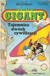 Komiks Gigant 3/93: Tajemnica dwóch cywilizacji - Walt Disney