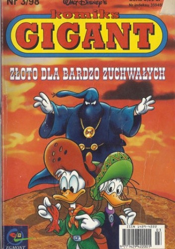 Komiks Gigant 3/98: Złoto dla bardzo zuchwałych - Walt Disney